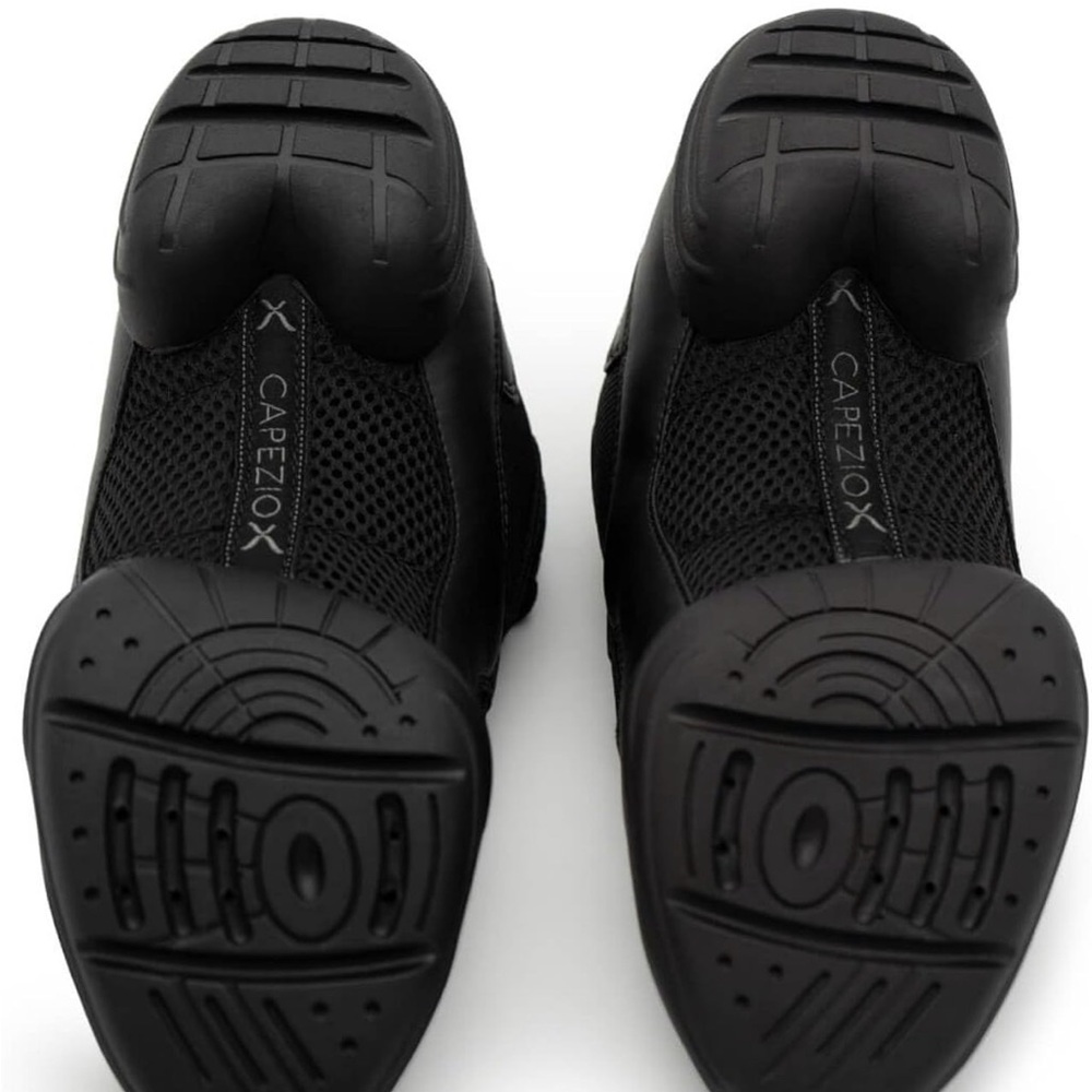 Capezio Kids Black Dance Sneakers - Picture 3 of 4